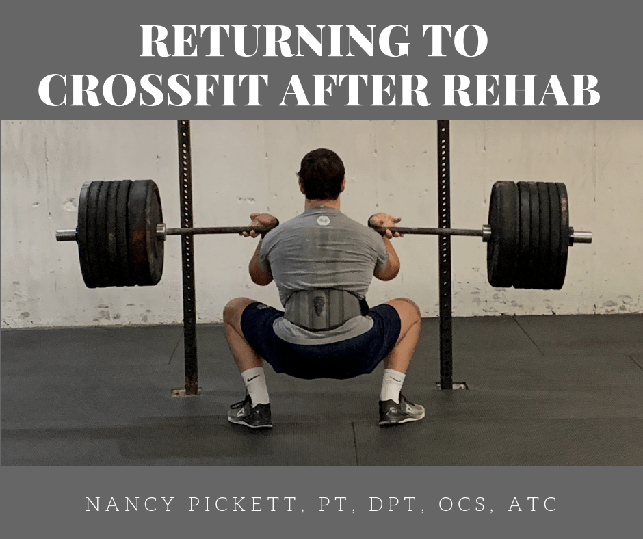 Crossfit after rehab