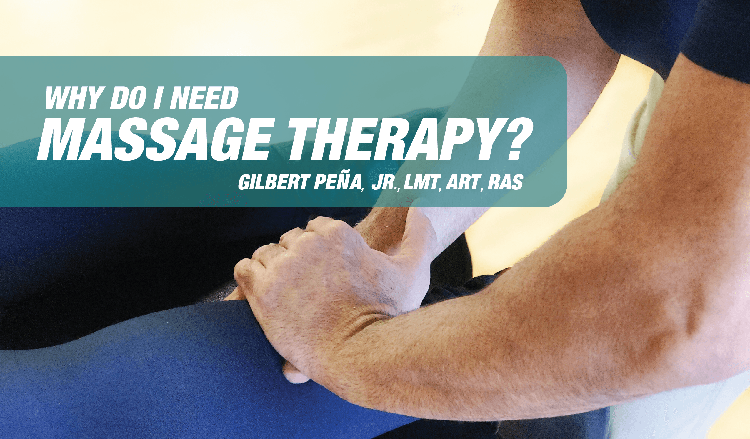 Do I Need Massage Therapy - One on One Physical Therapy